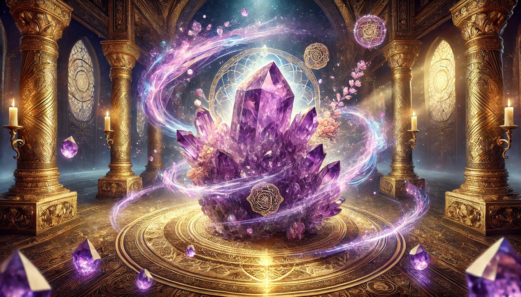 アメジストで霊感が開花する？持つことで変わるエネルギーの影響とは