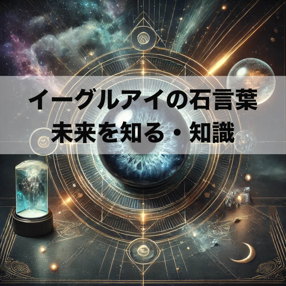 ascdsvcsdf - イーグルアイの石言葉「未来を知る」「知識」を持つ人のための活用術と効果まとめ