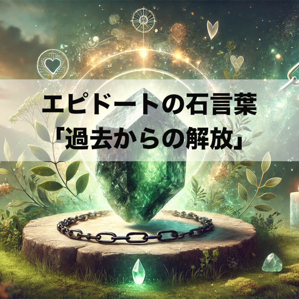 dsvfgっh - エピドートの石言葉「過去からの解放」とは？心を癒す力の秘密を解説