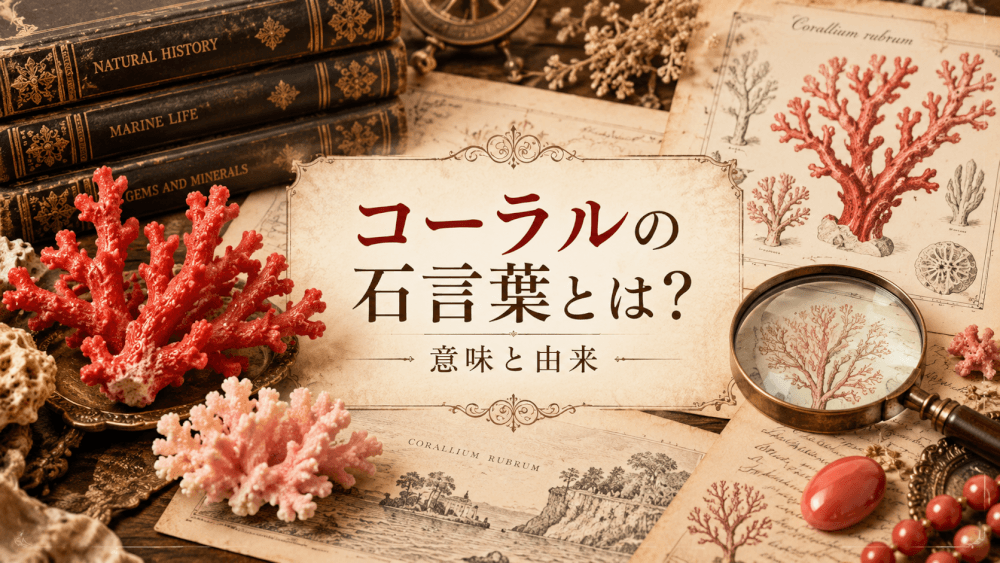 コーラルの石言葉の解説画像 コーラルの石言葉の解説画像