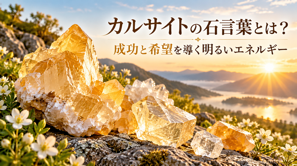 カルサイトの石言葉：石言葉「希望」