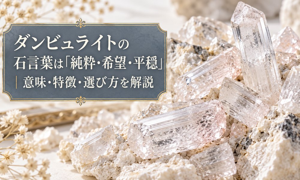 ダンビュライトの石言葉