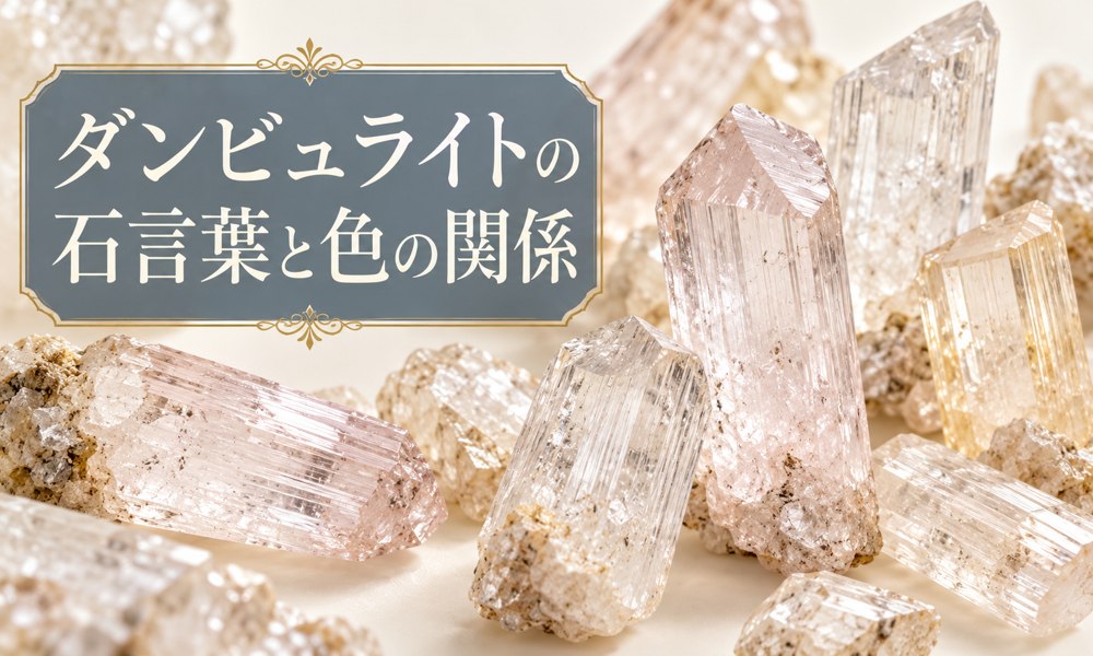 ダンビュライトの石言葉と色の関係 ダンビュライトの石言葉と色の関係