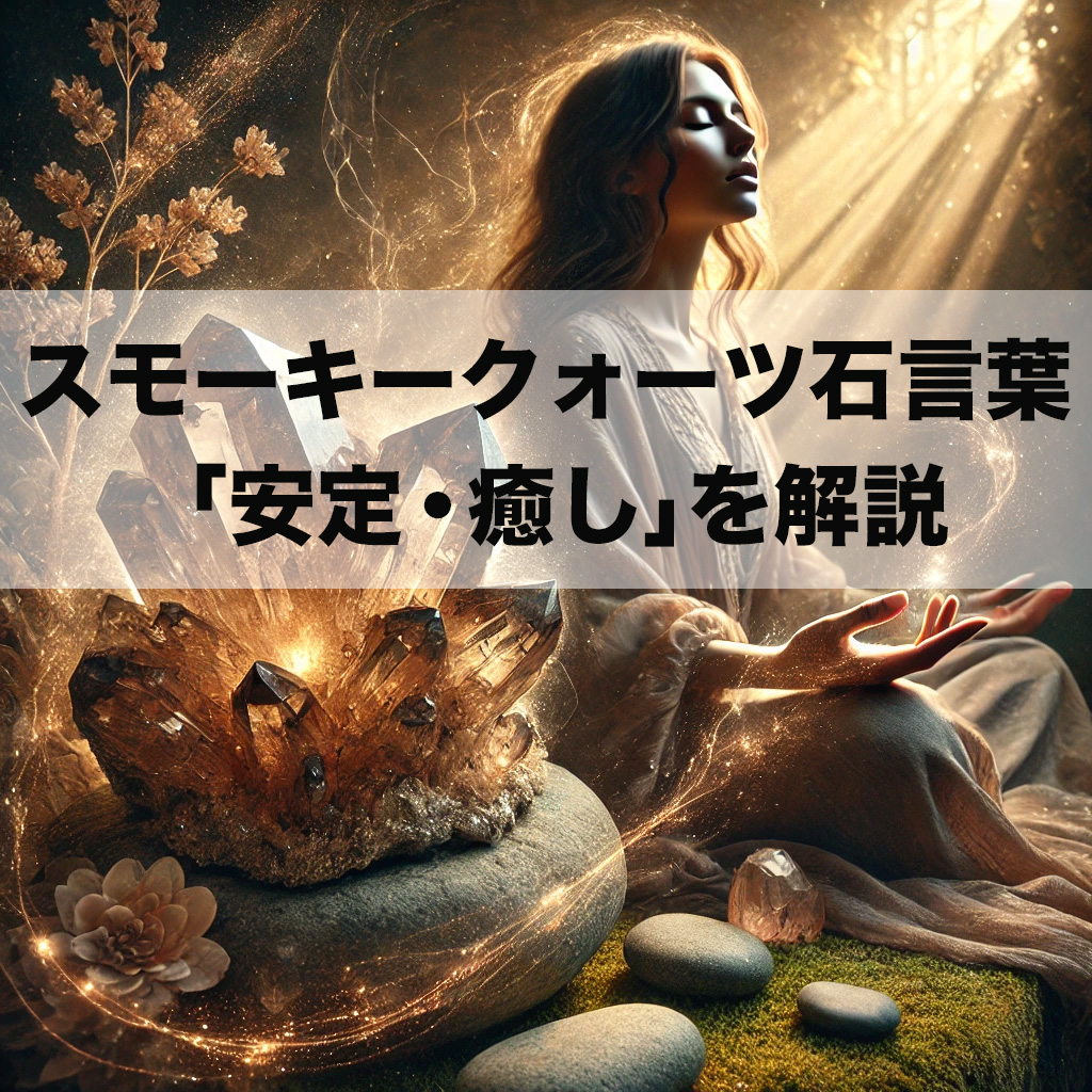 dcbs djk - スモーキークォーツの石言葉とは？「安定」と「癒し」のスピリチュアルな力を解説