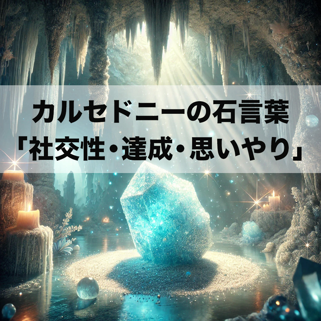dcbwhjcdsa - カルセドニーの石言葉とは？「社交性・達成・思いやり」の意味を徹底解説