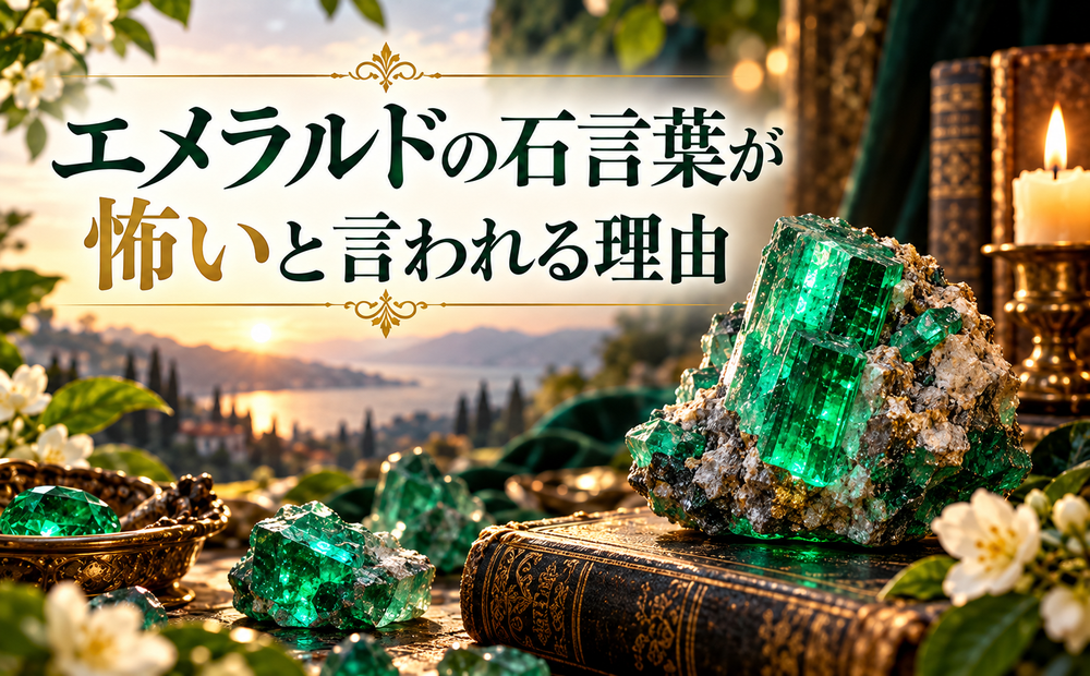 エメラルドの石言葉が怖いと言われる理由