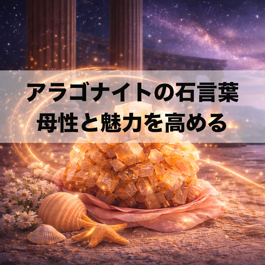 fghjk - アラゴナイトの石言葉とは？母性と魅力を高める人気の天然石