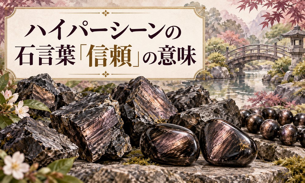 ハイパーシーンの石言葉「信頼」の意味 ハイパーシーンの石言葉「信頼」の意味