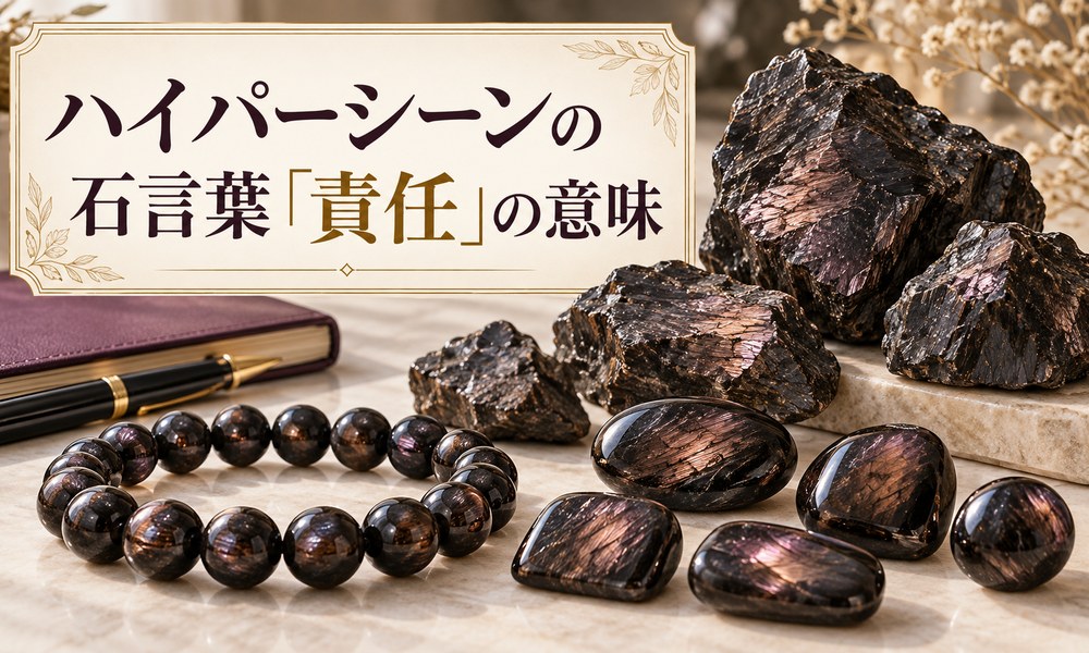 ハイパーシーンの石言葉「責任」の意味 ハイパーシーンの石言葉「責任」の意味