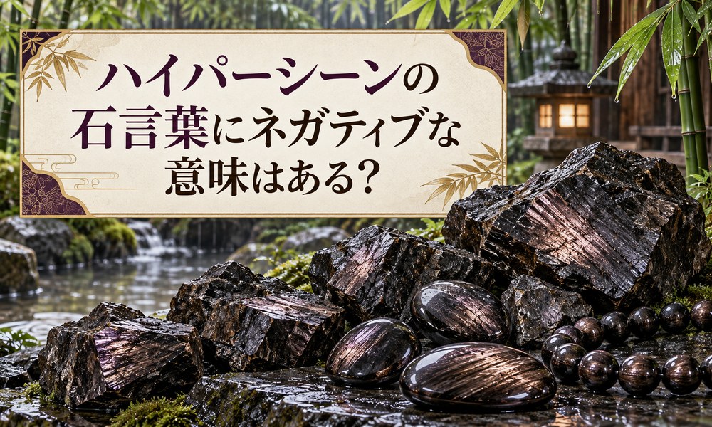ハイパーシーンの石言葉にネガティブな意味はある? ハイパーシーンの石言葉にネガティブな意味はある?