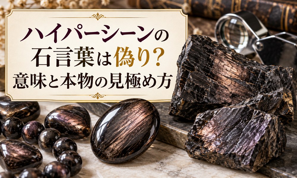 ハイパーシーンの石言葉は偽り?意味と本物の見極め方 ハイパーシーンの石言葉は偽り?意味と本物の見極め方