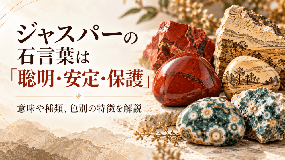 ジャスパー石言葉 1 ジャスパーの石言葉 解説画像 1
