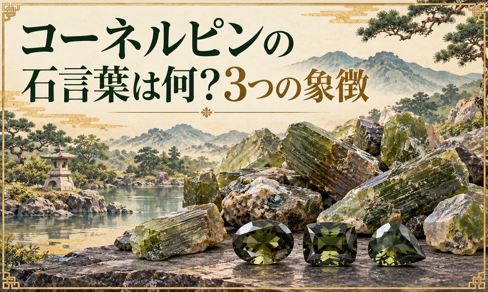 コーネルピンの石言葉は何?3つの象徴 コーネルピンの石言葉は何?3つの象徴