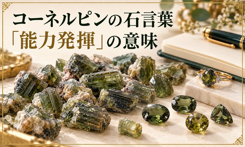 コーネルピンの石言葉「能力発揮」の意味 コーネルピンの石言葉「能力発揮」の意味