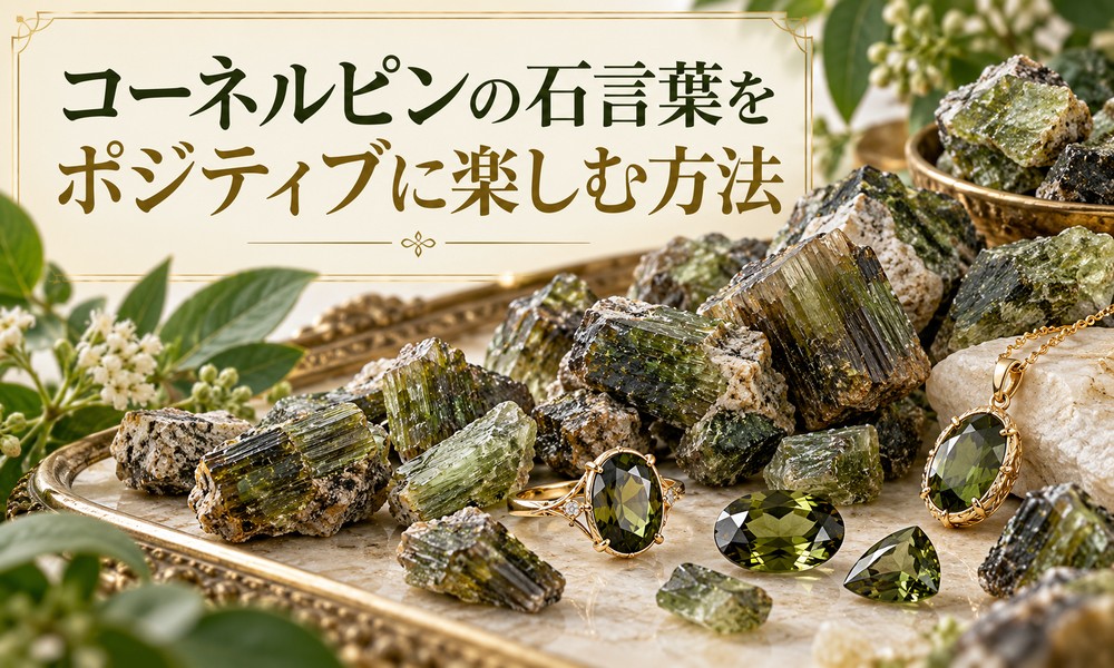 コーネルピンの石言葉をポジティブに楽しむ方法 コーネルピンの石言葉をポジティブに楽しむ方法