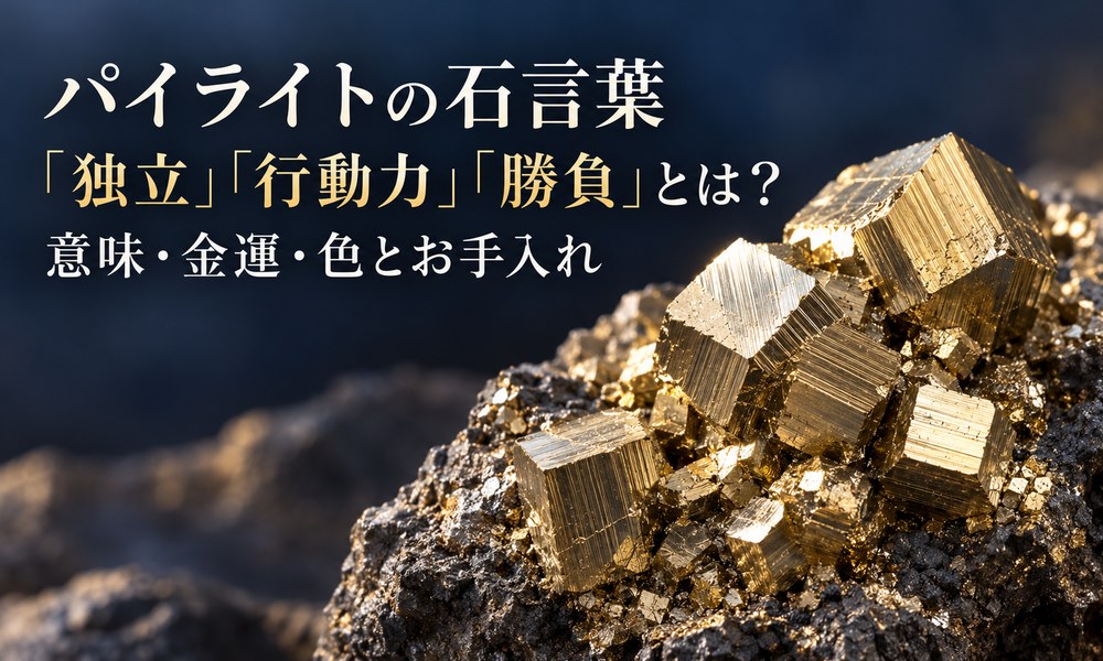 パイライト 石言葉画像1 パイライトの石言葉