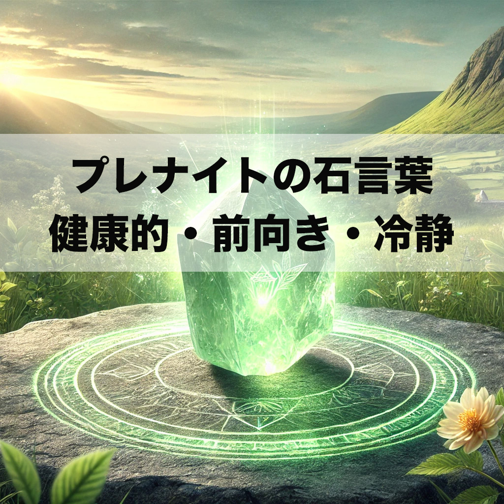 qdsw - プレナイトの石言葉とは？健康的な美しさ・前向き・冷静をもたらす力