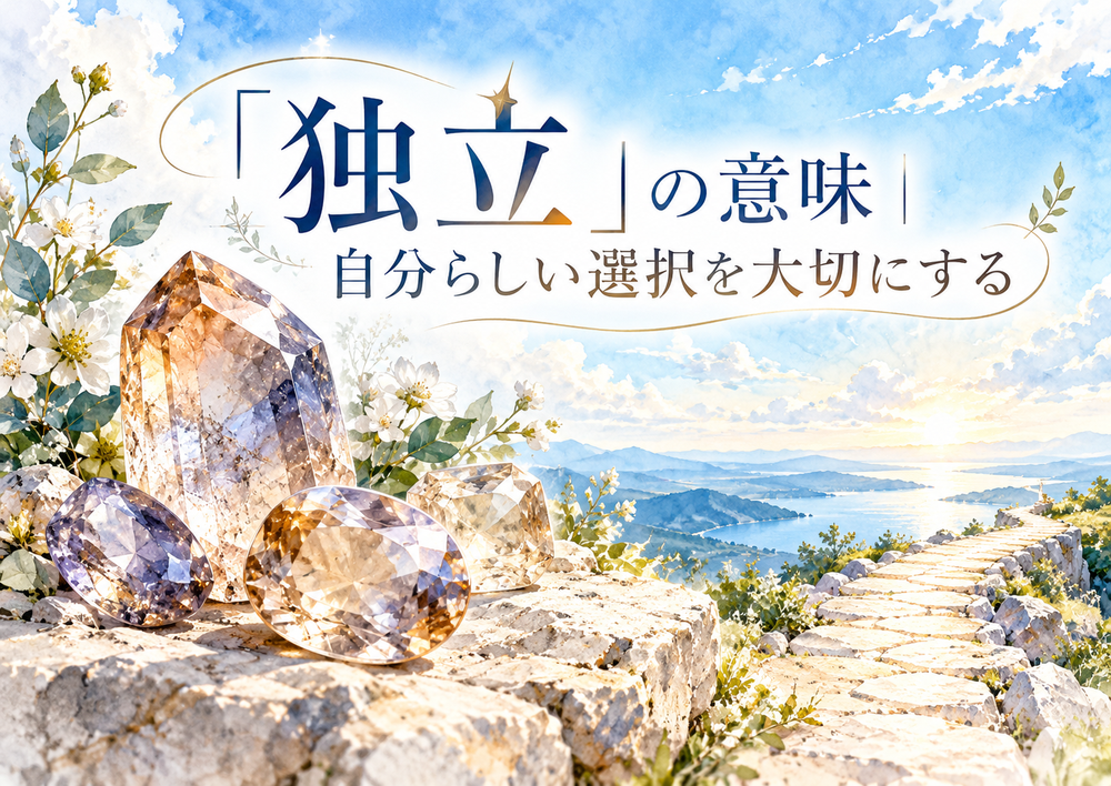 「独立」の意味|自分らしい選択を大切にする 「独立」の意味|自分らしい選択を大切にする