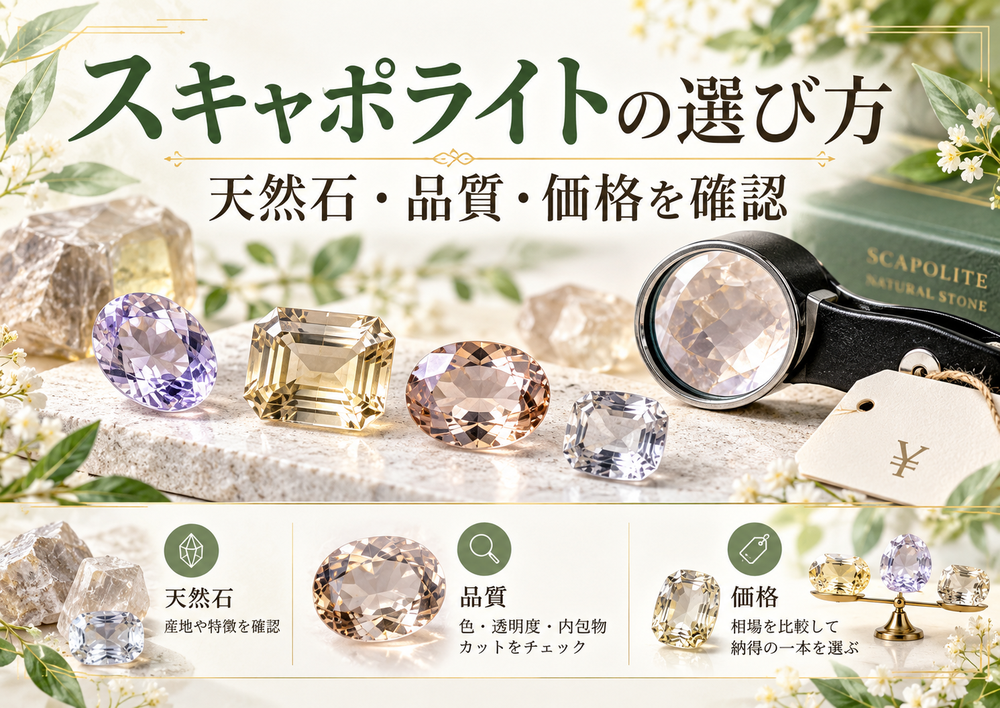 スキャポライトの選び方|天然石・品質・価格を確認 スキャポライトの選び方|天然石・品質・価格を確認