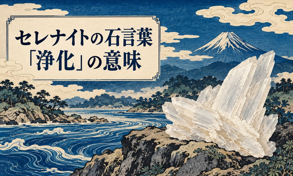 セレナイトの石言葉「浄化」の意味