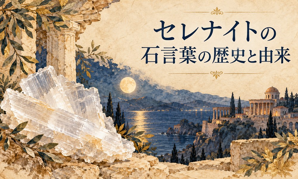 セレナイトの石言葉の歴史と由来