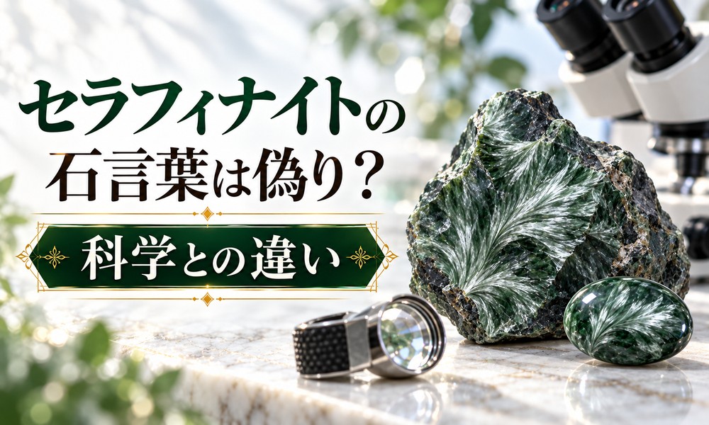 セラフィナイトの石言葉は偽り?科学との違い セラフィナイトの石言葉は偽り?科学との違い