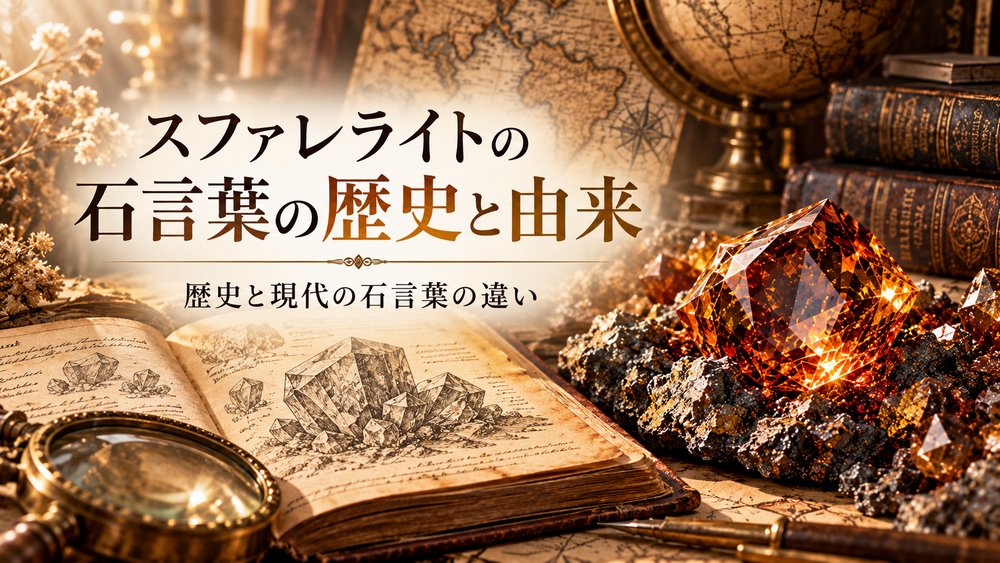 スファレライトの石言葉の歴史と由来