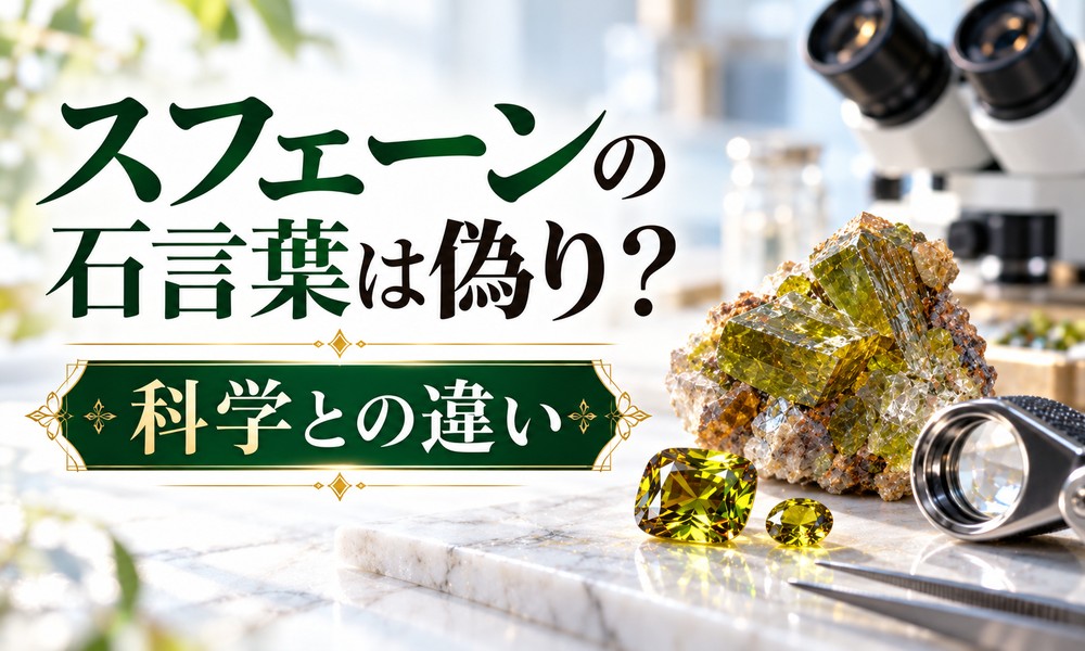 スフェーンの石言葉は偽り?科学との違い スフェーンの石言葉は偽り?科学との違い