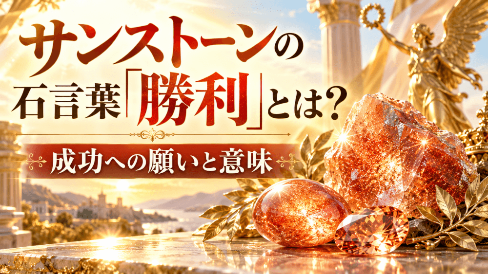 サンストーンの勝利の石言葉 サンストーンの勝利の石言葉