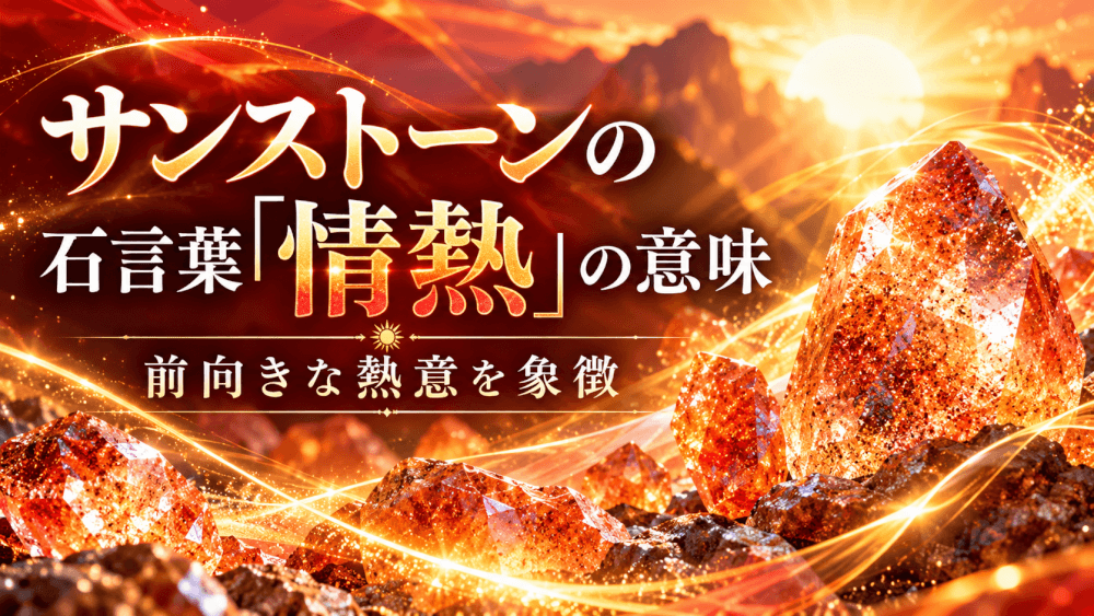 サンストーンの勇気の意味 サンストーンの勇気の意味