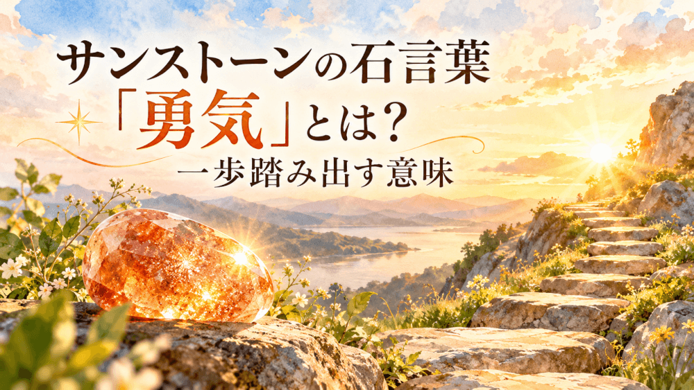 サンストーンの石言葉の由来 サンストーンの石言葉の由来