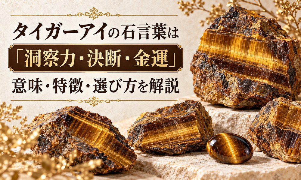 タイガーアイの石言葉画像1 タイガーアイの石言葉