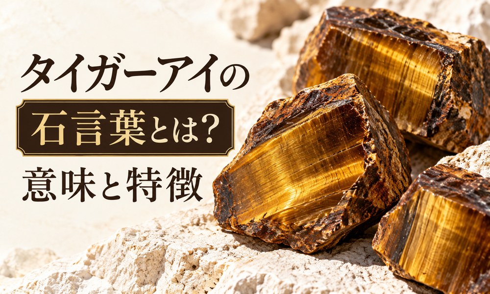タイガーアイの石言葉とは?意味と特徴 タイガーアイの石言葉とは?意味と特徴