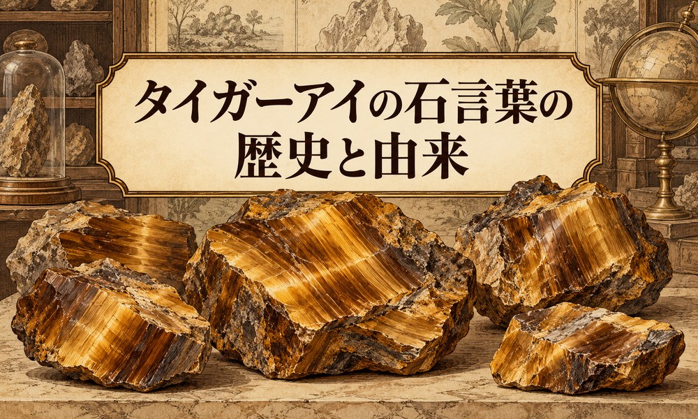 タイガーアイの石言葉の歴史と由来 タイガーアイの石言葉の歴史と由来