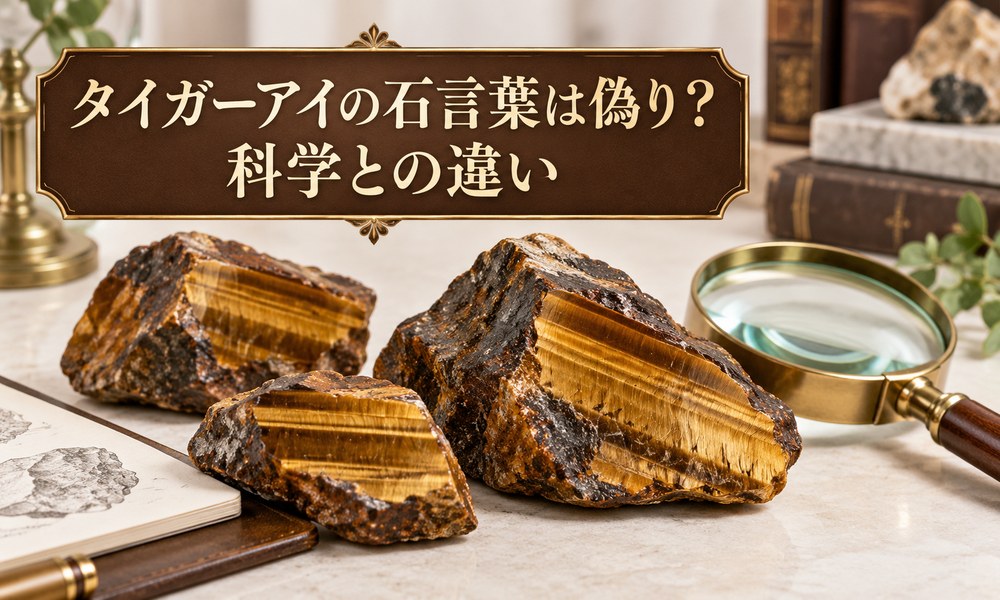 タイガーアイの石言葉は偽り?科学との違い タイガーアイの石言葉は偽り?科学との違い