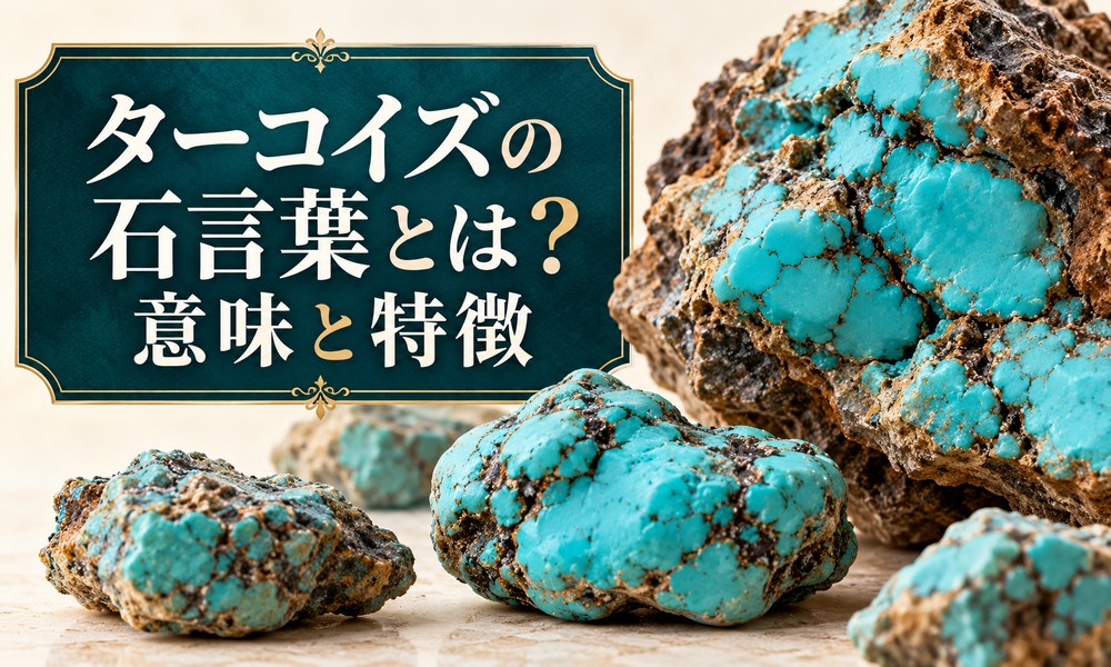 ターコイズの石言葉とは?意味と特徴 ターコイズの石言葉とは?意味と特徴