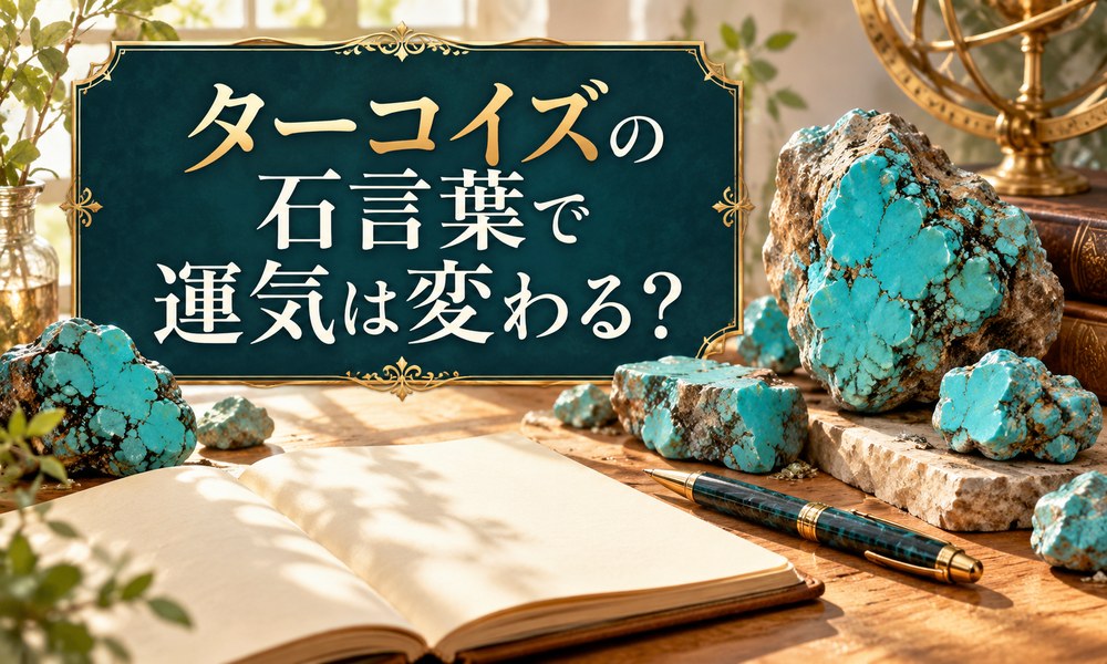 ターコイズの石言葉で運気は変わる? ターコイズの石言葉で運気は変わる?