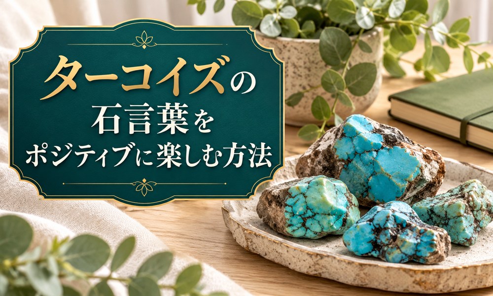 ターコイズの石言葉をポジティブに楽しむ方法 ターコイズの石言葉をポジティブに楽しむ方法