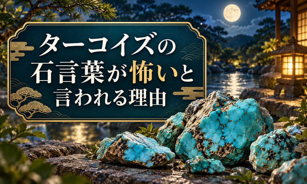 ターコイズの石言葉が怖いと言われる理由 ターコイズの石言葉が怖いと言われる理由