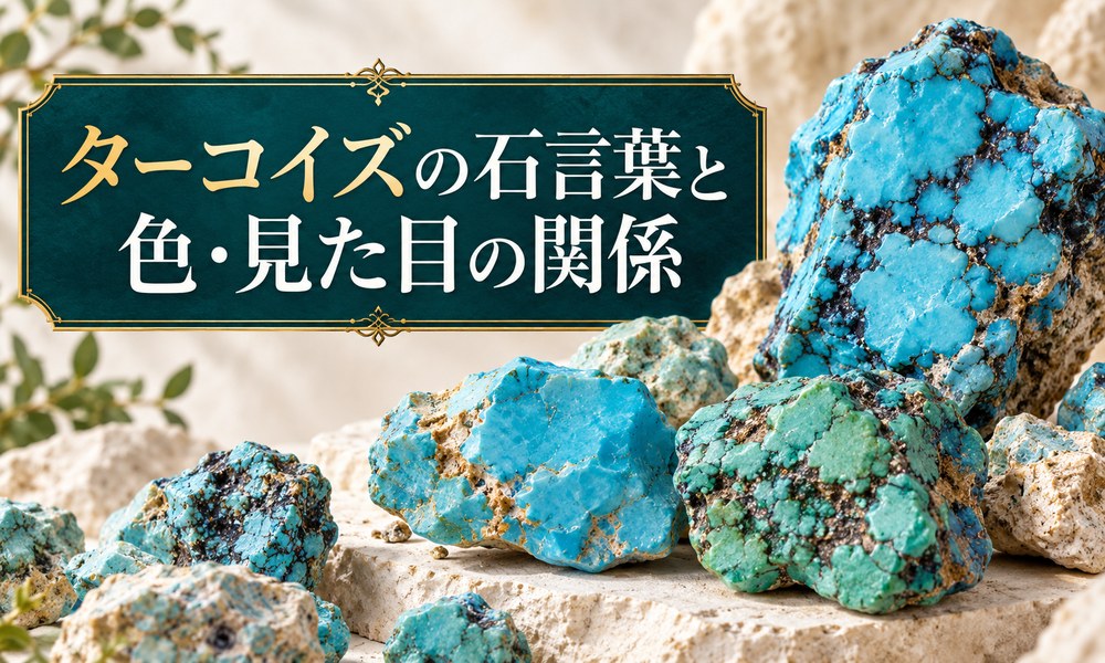 ターコイズの石言葉と色・見た目の関係 ターコイズの石言葉と色・見た目の関係