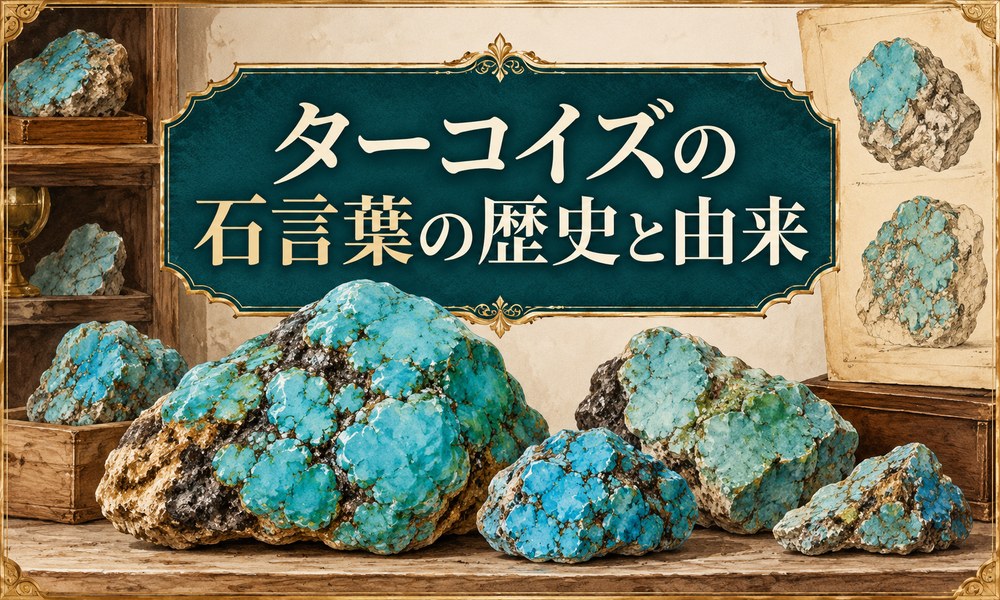 ターコイズの石言葉の歴史と由来 ターコイズの石言葉の歴史と由来