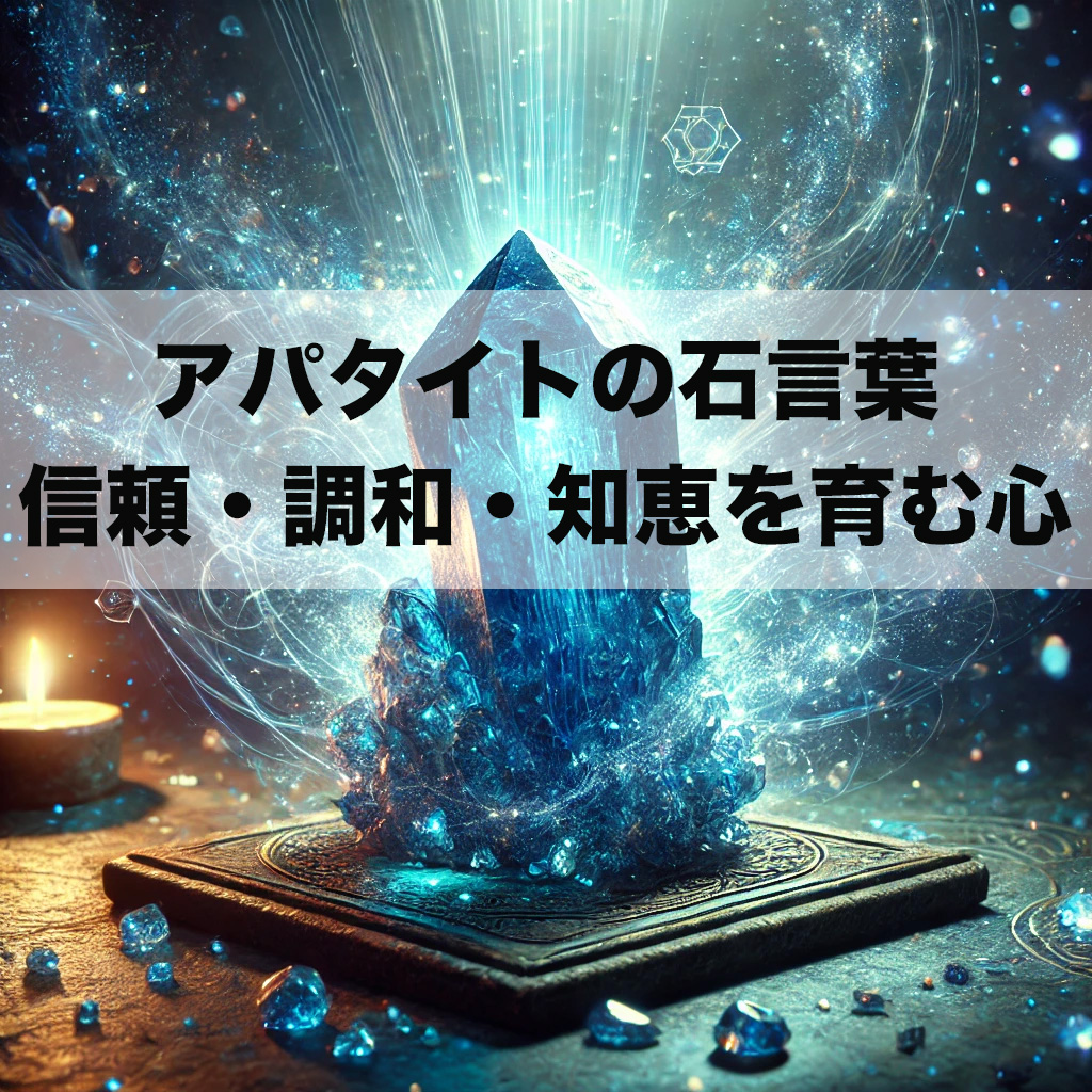 wクェfrgt - アパタイトの石言葉とは？信頼・調和・知恵を育む心の絆の石