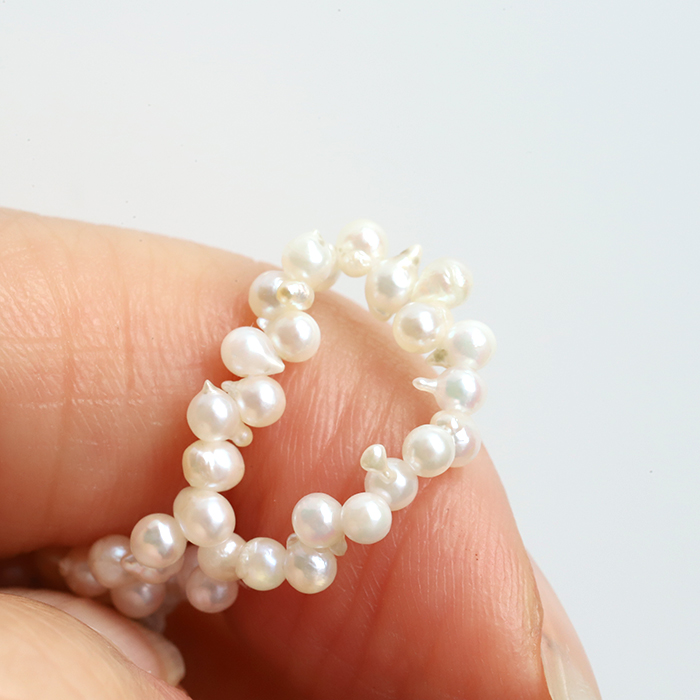 ベビーパール 3連 中央宝石研究所 アコヤ真珠 鑑別書 ホワイト ネックレス ベビーパール 3連 中央宝石研究所 アコヤ真珠 鑑別書 ホワイト