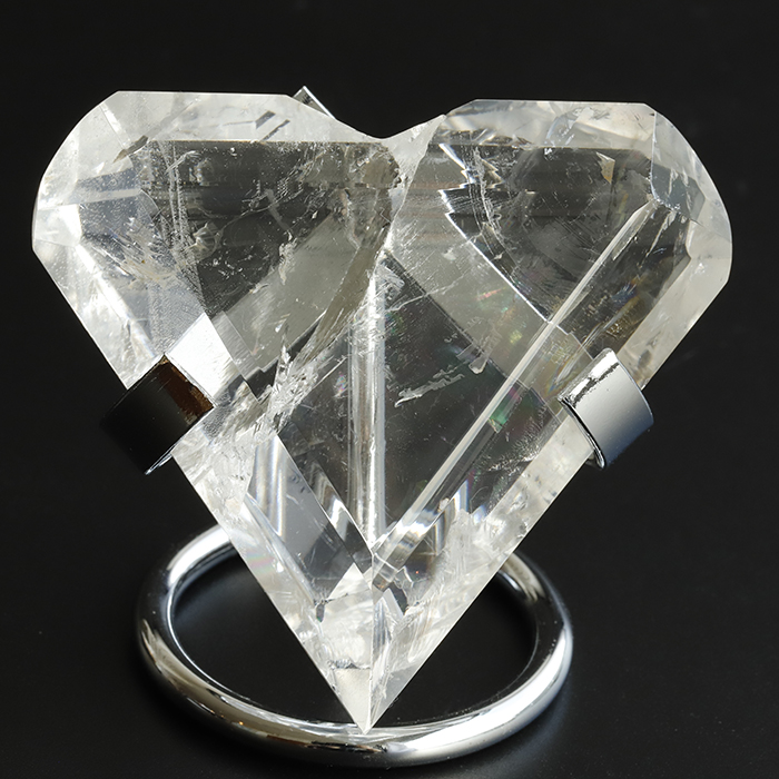 レインボー水晶ポイント