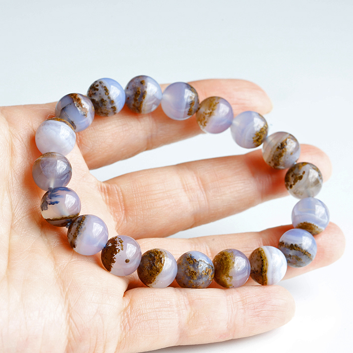 カルセドニーブレスレット