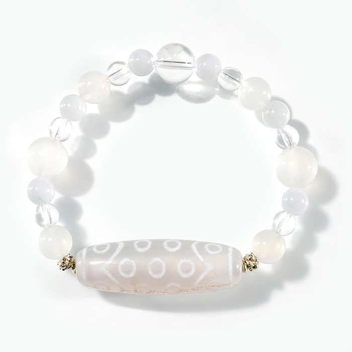 二十一眼天珠 白 至純天珠 新入荷!高級天珠「二十一眼天珠」