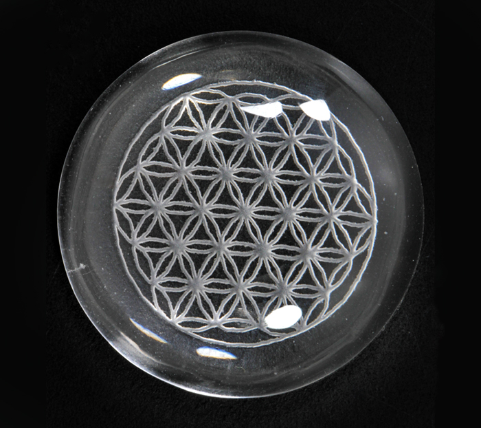 限定!ネパール産☆ガネッシュヒマール水晶 フラワー・オブ・ライフ /4