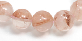 アゾゼオ・ピンクファイアーアゼツライトの12mmフルブレスレット保証書