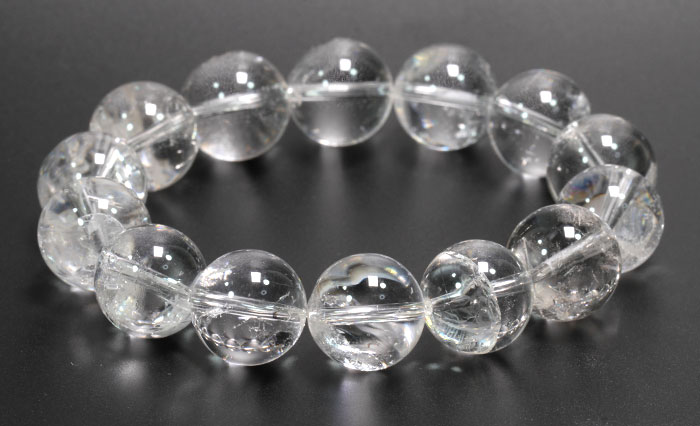 ラスト一点　天然高品質レインボーレムリアン14mm ブレスレット ラスト一点天然高品質レインボーレムリアン14mm ブレスレット