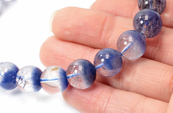 デュモルチライトインクォーツ　パワーストーン通販